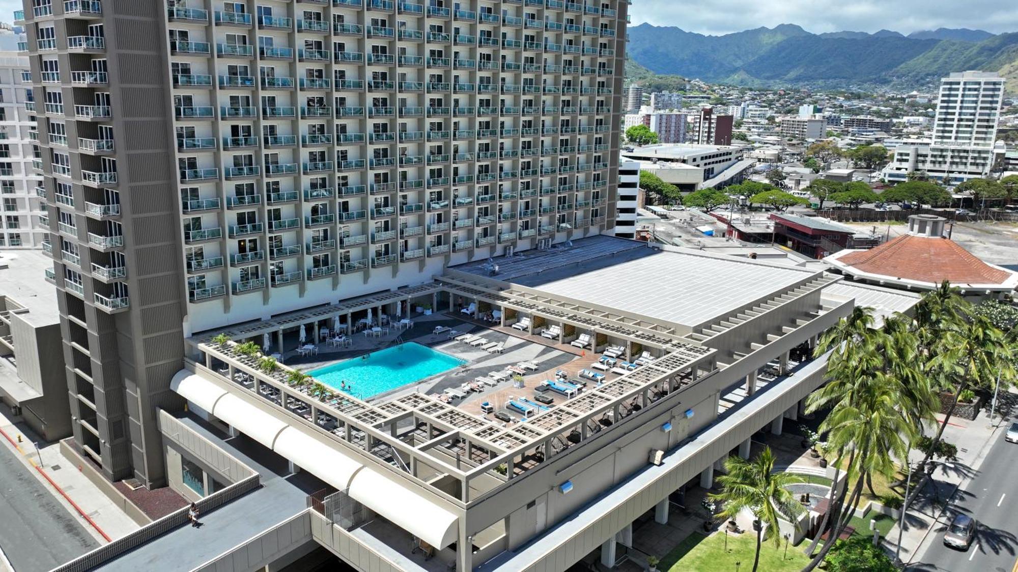 Ocean View Room At Ala Moana Fees Include Honolulu Exterior foto
